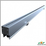 LED wall grazing luminaire